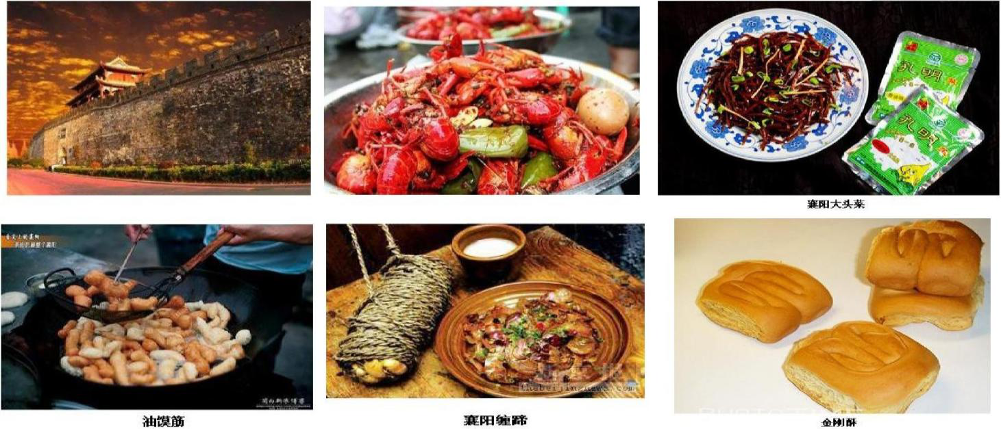 湖北古隆中、唐城、香水河、襄陽古城